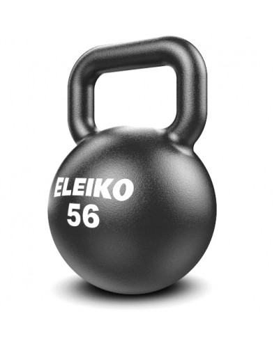 Гиря Eleiko Kettlebell - 56 kg, black (380-0560)