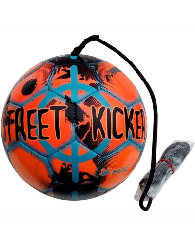 Мяч футбольный Select Street Kicker (327) оранж/голуб размер 4