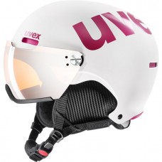 Шлем Uvex hlmt 500 vario 2020 White Pink Mat