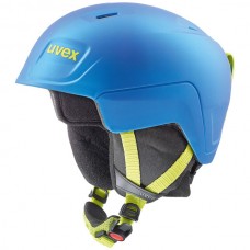 Шлем детский Uvex Manic Pro 2020 Blue-Lime Met Mat