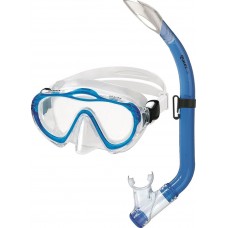 Детский набор для плавания Mares Sharky (маска+трубка) синий (411729/BL)