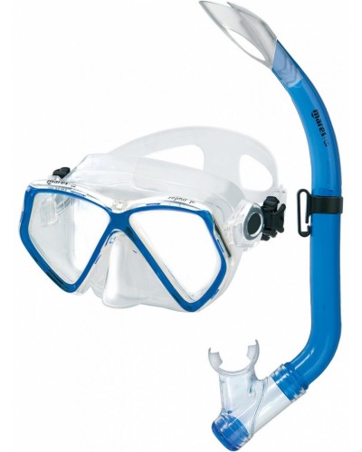 Детский набор для плавания Mares Zephir Jr (маска+трубка) синий (411730/BL)