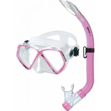 Детский набор для плавания Mares Zephir Jr (маска+трубка) розовый (411730/PK)