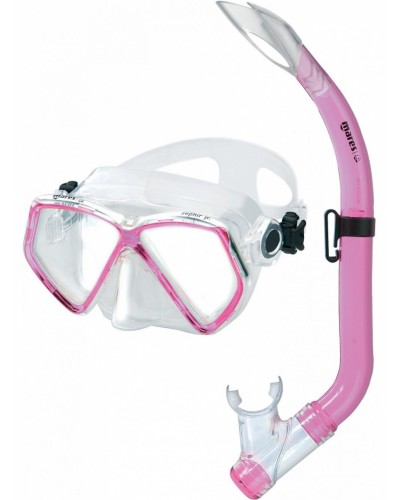Детский набор для плавания Mares Zephir Jr (маска+трубка) розовый (411730/PK)