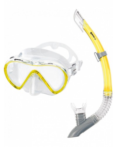 Набор для плавания Mares Vento (маска+трубка) желтый (411746/YL)