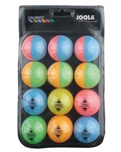 Набор мячей для настольного тенниса Joola Ballset Colorato (42150J)