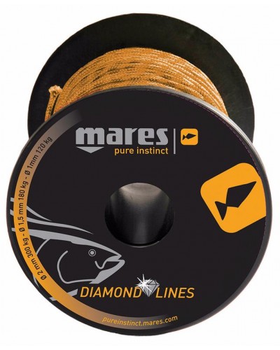 Линь нейлоновый Mares Diamond 1.5 mm 100 м (423921)