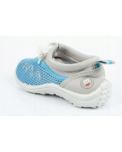 Тапочки коралові біло-блакитні Mares Wind Aquashoes JR (440191.AZVA)