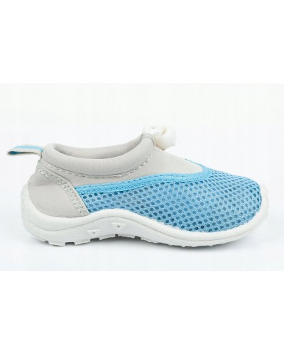 Тапочки коралові біло-блакитні Mares Wind Aquashoes JR (440191.AZVA)