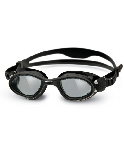 Очки для плавания Head Superflex, черно-дымчатые (451012/BK.SMK)