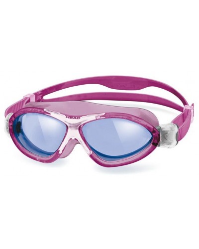 Очки для плавания Head Monster Junior, розово-голубые (451016/MGWHBL)