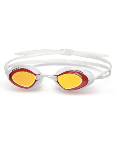 Очки для плавания Head Stealth LSR Mirrored (бело-красный) (451033.WHRD MET)