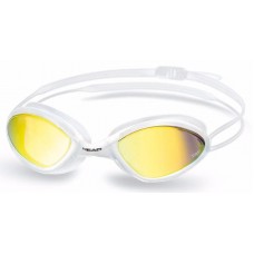 Очки для плавания Head Tiger Mid Race LSR+ зеркальное покрытие (белый-дымчатый) (451041/WHSMK)