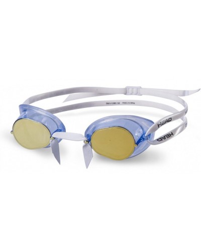 Очки для плавания Head Racer TPR+ зеркальное покрытие (451050/CLBLMET)