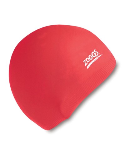 Шапочка для плавания Zoggs Silicone (465015.RD)