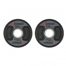 Олимпийские диски профессиональные Hammer PU Weight Discs 2*1,25 kg (4705)