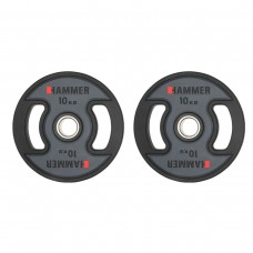 Олимпийские диски профессиональные Hammer PU Weight Discs 2*10 kg (4708)