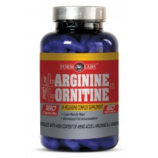 Аминокислоты Form Labs L-Arginin + L-Ornithin, 180 капсул