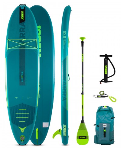 Надувная SUP доска Jobe Aero Yarra SUP Board 10.6 Package Teal (комплект) (486421002)