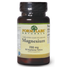 Минералы Form Labs Naturals Chelated Magnesium, 60 таб (48775)