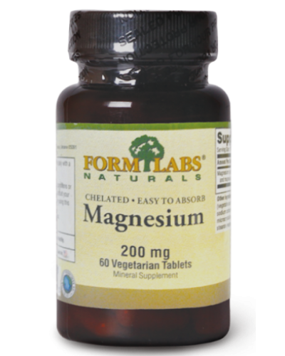 Минералы Form Labs Naturals Chelated Magnesium, 60 таб (48775)