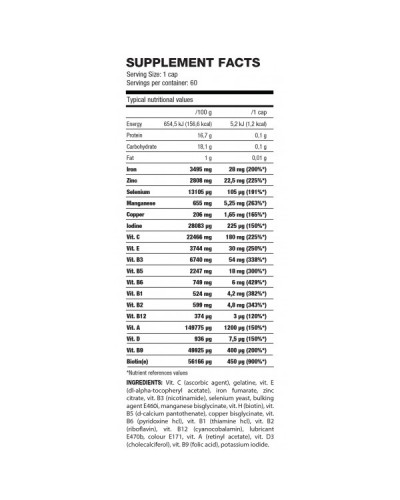 Витамины Quality Nutrition Technology Daily Vitamins 60 кап (49143)