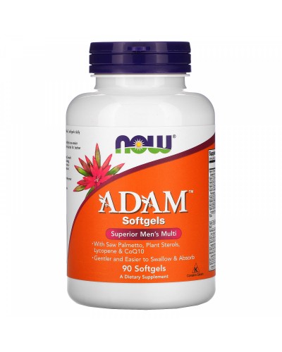 Витамины и минералы NOW Foods Adam Male Multi - 90 софт гель (49519)