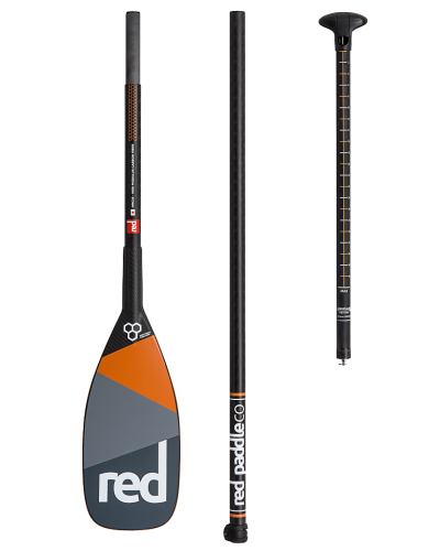 Весло SUP разборное 18 Red Paddle Carbon Elite 3pc Paddle