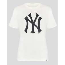 Футболка мужская 47 Brand Ny Yankees Cream Imprint Echo  (544104-FS)
