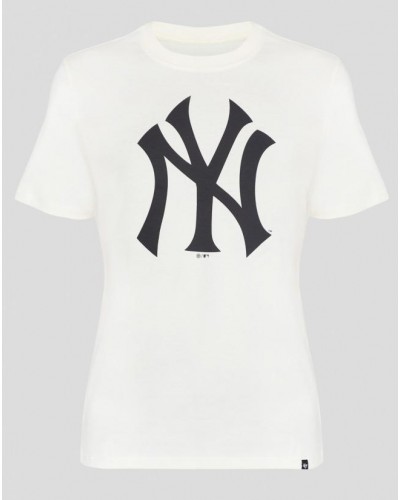 Футболка мужская 47 Brand Ny Yankees Cream Imprint Echo (544104-FS)