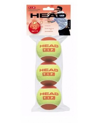 Мячи для тенниса Head Tip 3B Red (578113)