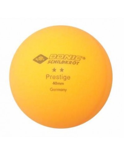 Мячи для настольного тенниса Donic Prestige 2* orange, 3 шт (608328)