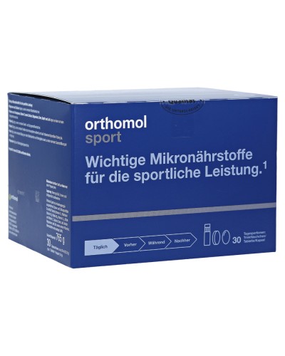 Витамины Orthomol Sport флакон + капсулы + таблетки (30 дней) (694830)