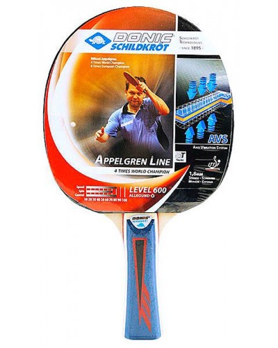 Ракетка для настольного тенниса Donic Appelgren Level 600 (723080)