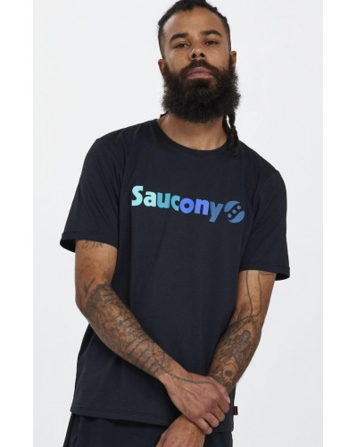 Футболка мужская Saucony Rested T-Shirt (800294-BK)