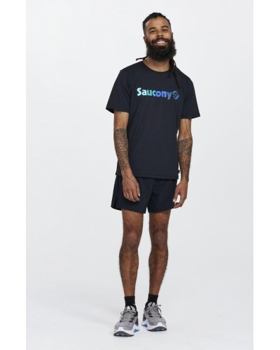 Футболка мужская Saucony Rested T-Shirt (800294-BK)