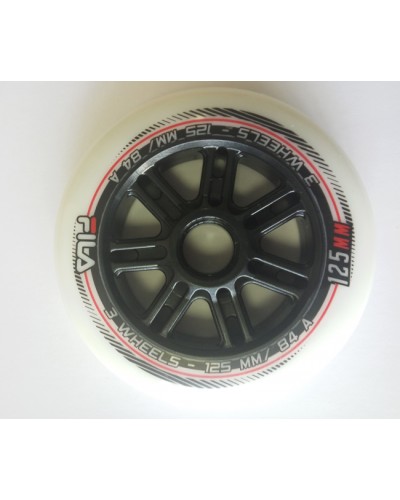 Набор колес 6шт Fila 18 60760287 Fila wheels 125mm/84A white (8026473379339)