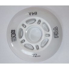 Набор колес для роликов 8шт Fila 21 60760288 Fila urban wheels 72mm/84A wht (8026473379346)