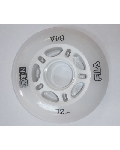 Набор колес для роликов 8шт Fila 21 60760288 Fila urban wheels 72mm/84A wht (8026473379346)