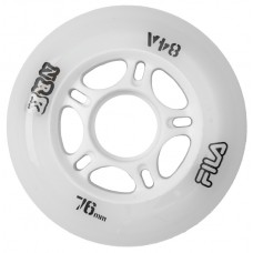 Набор колес для роликов 8шт Fila 21 60760289 Fila urban wheels 76mm/84A wht (8026473379353)