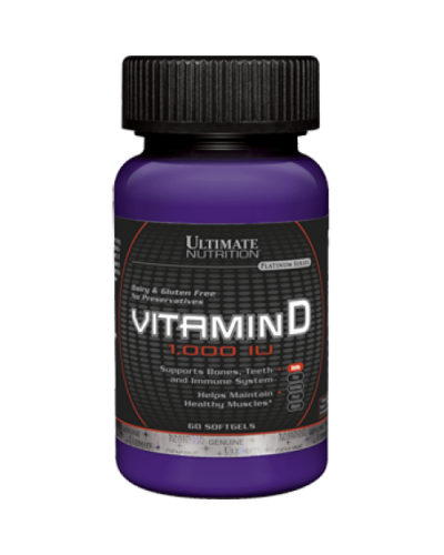 Витамины Ultimate Nutrition Vitamin D - 60 gels (811295)