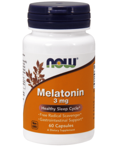 Now Foods Мелатонин 3 мг, 180 жев.таб (811550)