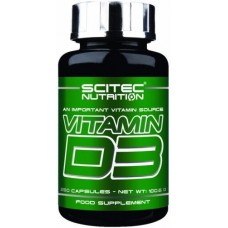 Витамины и минералы Scitec Nutrition Vitamin D3 250 caps (811569)