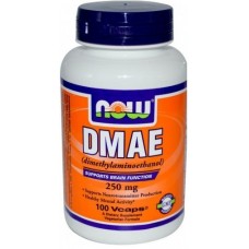 Now Foods DMAE 250 мг, 100 растительных капсул (811608)