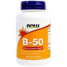 Витамины и минералы Now Foods B-50 100 vcaps (811763)
