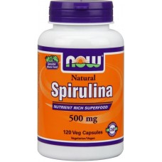NOW Foods Spirulina 500 мг 120 капс (811797)