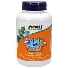 Витамины и минералы NOW Foods KID-Cal Mag VitD, 100 Chew (811985)