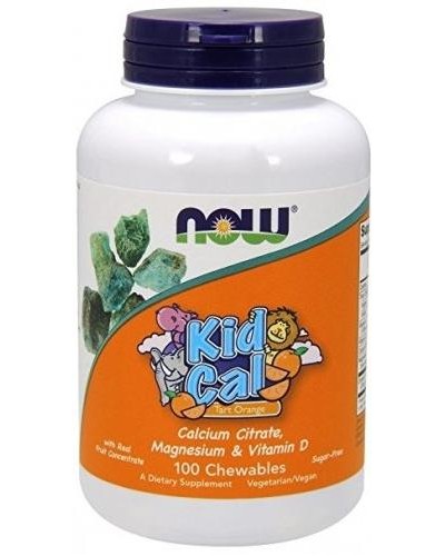 Витамины и минералы NOW Foods KID-Cal Mag VitD, 100 Chew (811985)