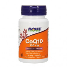 Антиоксидант NOW CoQ10 100 мг 30 веган капс (811988)