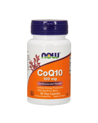 Антиоксидант NOW CoQ10 100 мг 30 веган капс (811988)